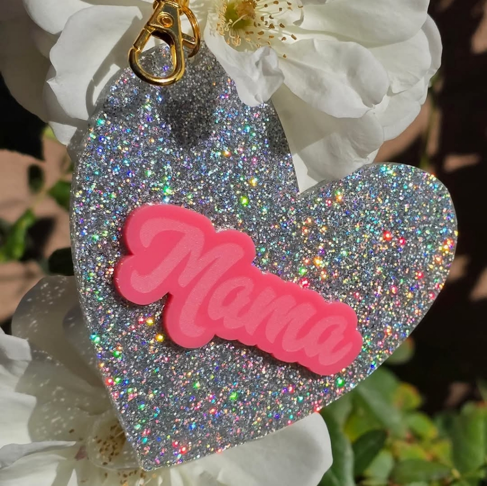 Laser Pop Shop Acrylic Keychain